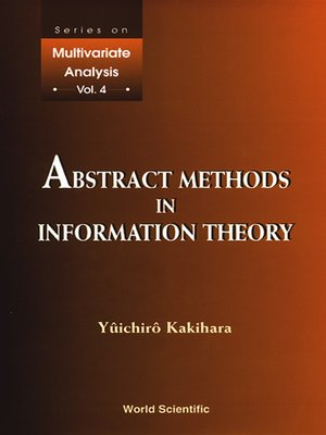 cover image of Abstract Methods In Information Theory